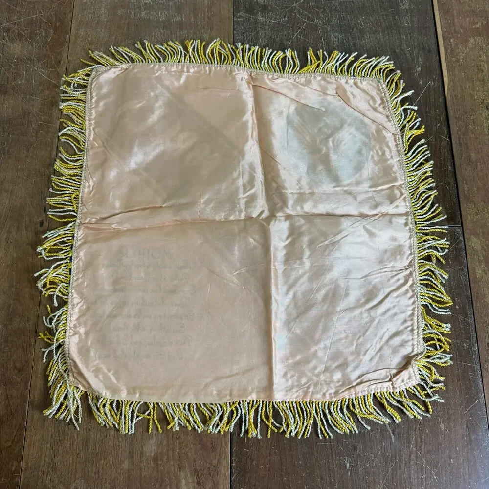 WWII US Army Air Forces Sheppard Field TX‎ Pink Flocked Mother Satin Pillow Case